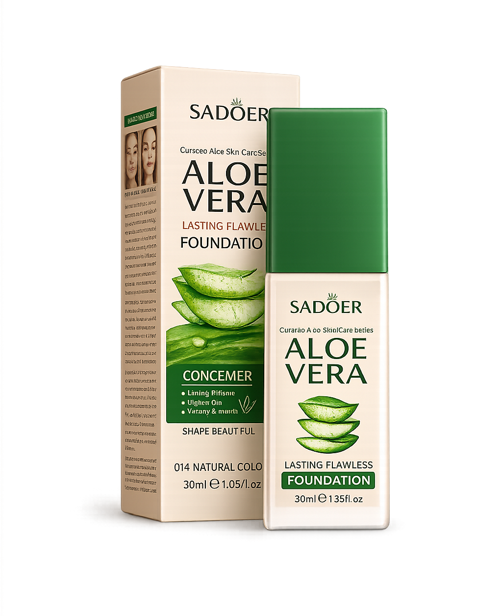 Sadoer  AloeVera Flawless Foundation