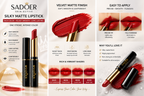 Sadoer Silky Smooth Velvet Matte Lipstick