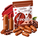 Sadoer Sweet Kiss Cocoa Capsule Matt Lipstick