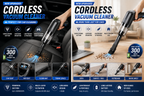 Powerful 3-in-1 Cordless Vacuum – Home, Car & Everyday Cleaning