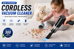 Powerful 3-in-1 Cordless Vacuum – Home, Car & Everyday Cleaning