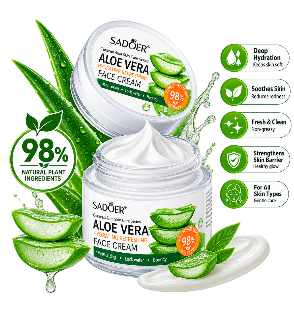 Sadoer Aloe Vera Hydrating Refreshing Face Cream