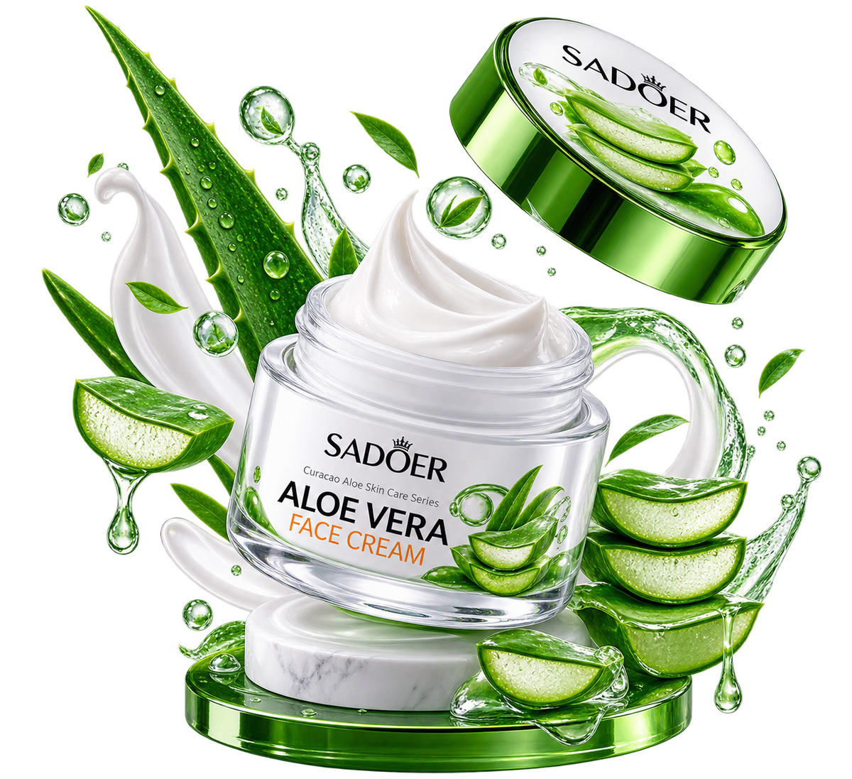 Sadoer Aloe Vera Hydrating Refreshing Face Cream