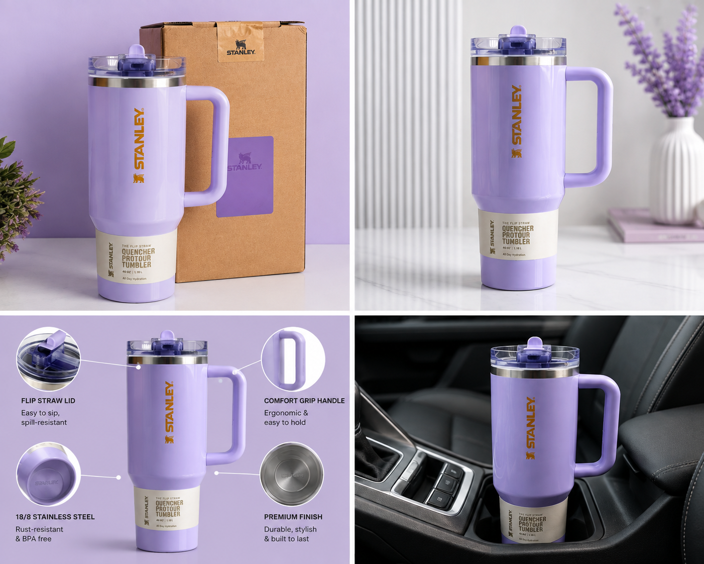 The New Frequency Quencher ProTour Flip Straw Tumbler
