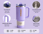 The New Frequency Quencher ProTour Flip Straw Tumbler