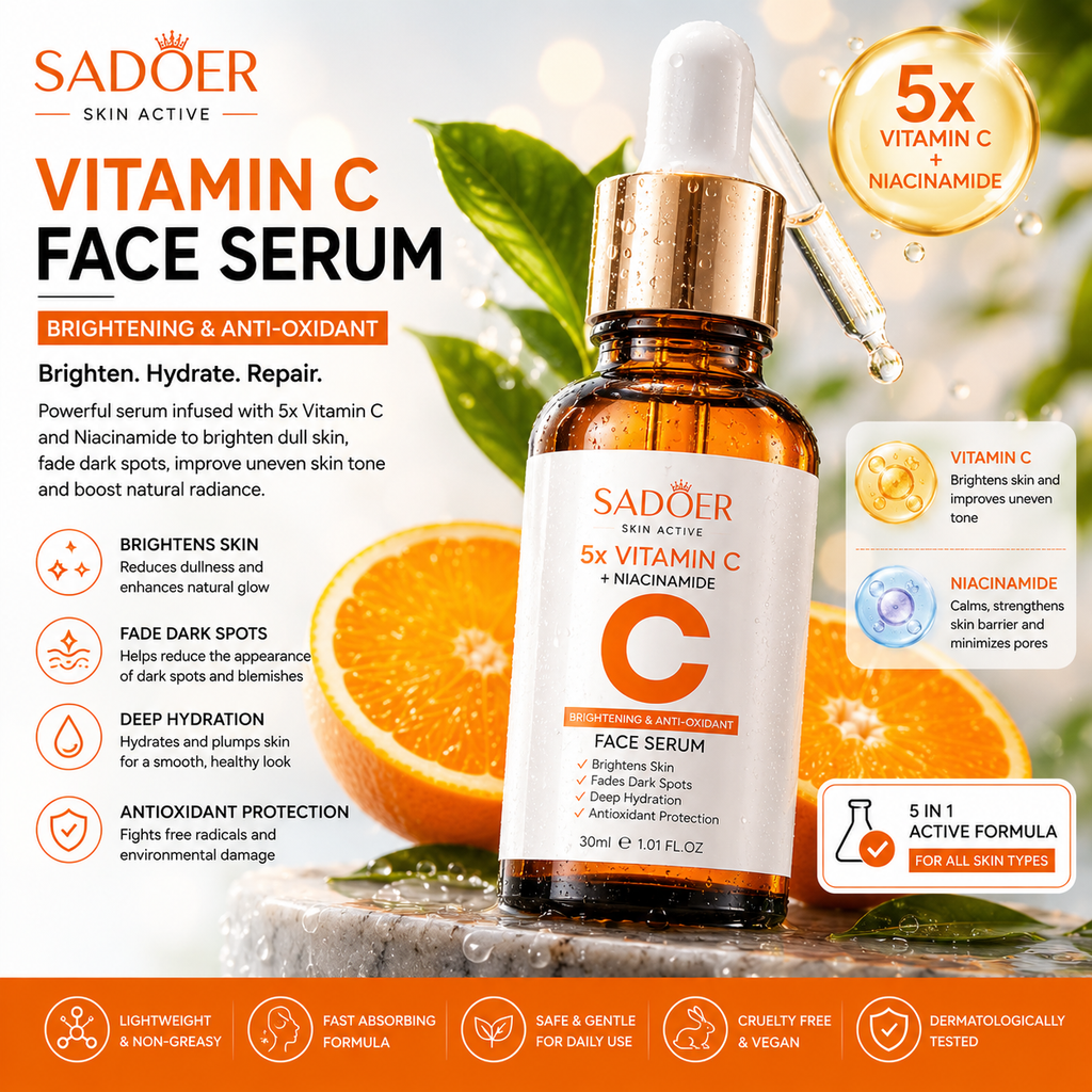 Sadoer Vitamin C + Niacinmide Serum