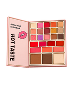 Hot Taste 5 in 1 Makeup Book Pallete - Eyeshadow, Lip Color, Blush & Contour Book