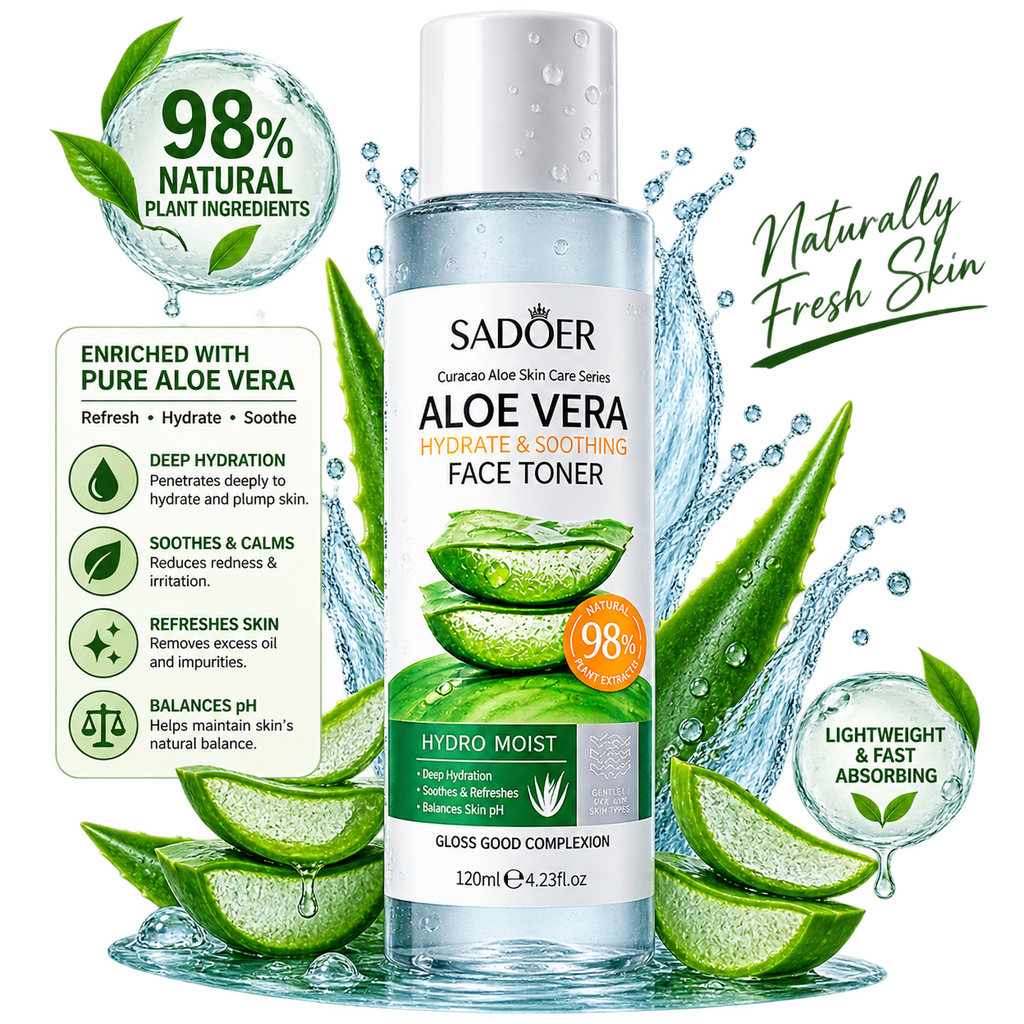 Sadoer Aloe Vera Hydrating & Soothing Face Toner